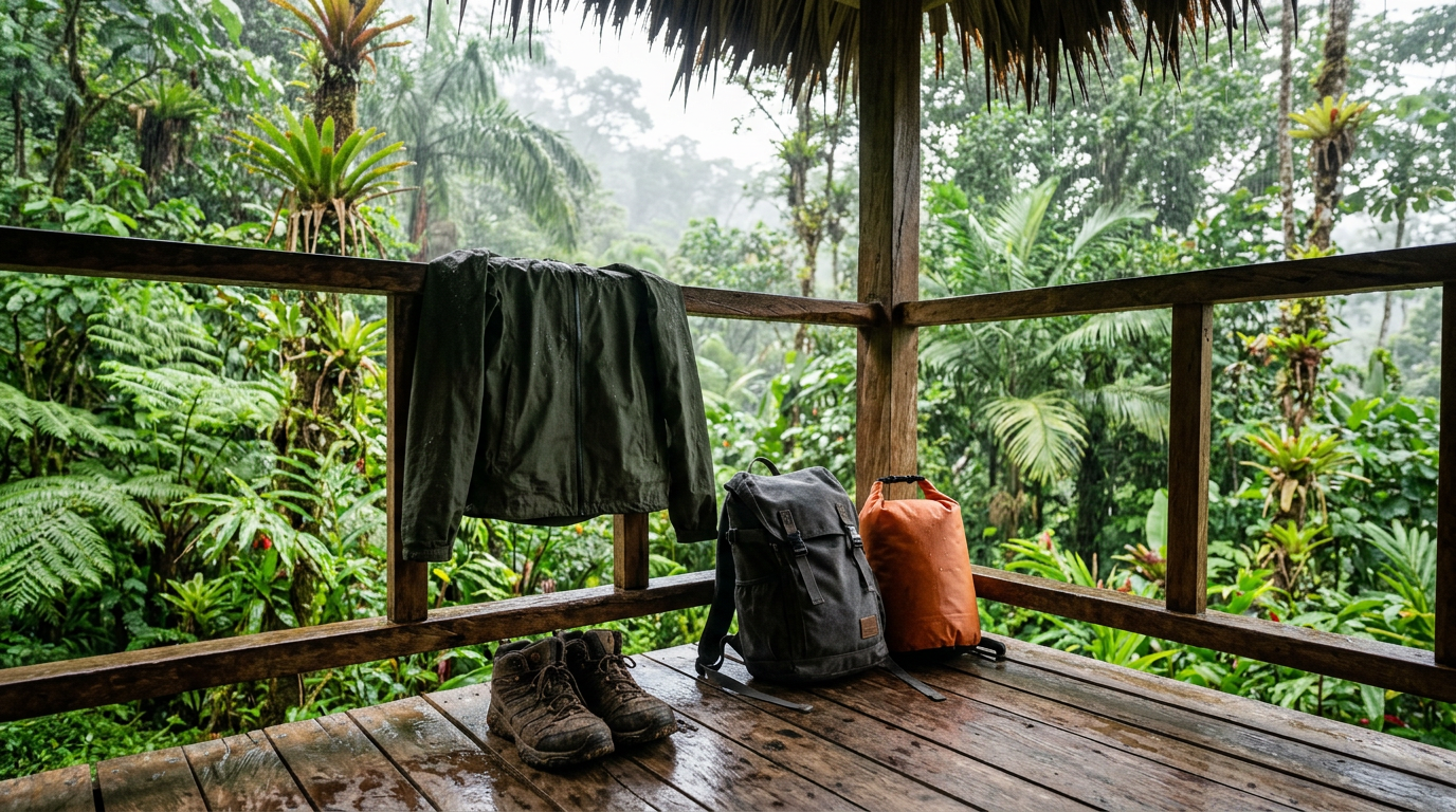Consejos prácticos para viajar a Costa Rica en octubre con lluvia tropical y equipaje ligero