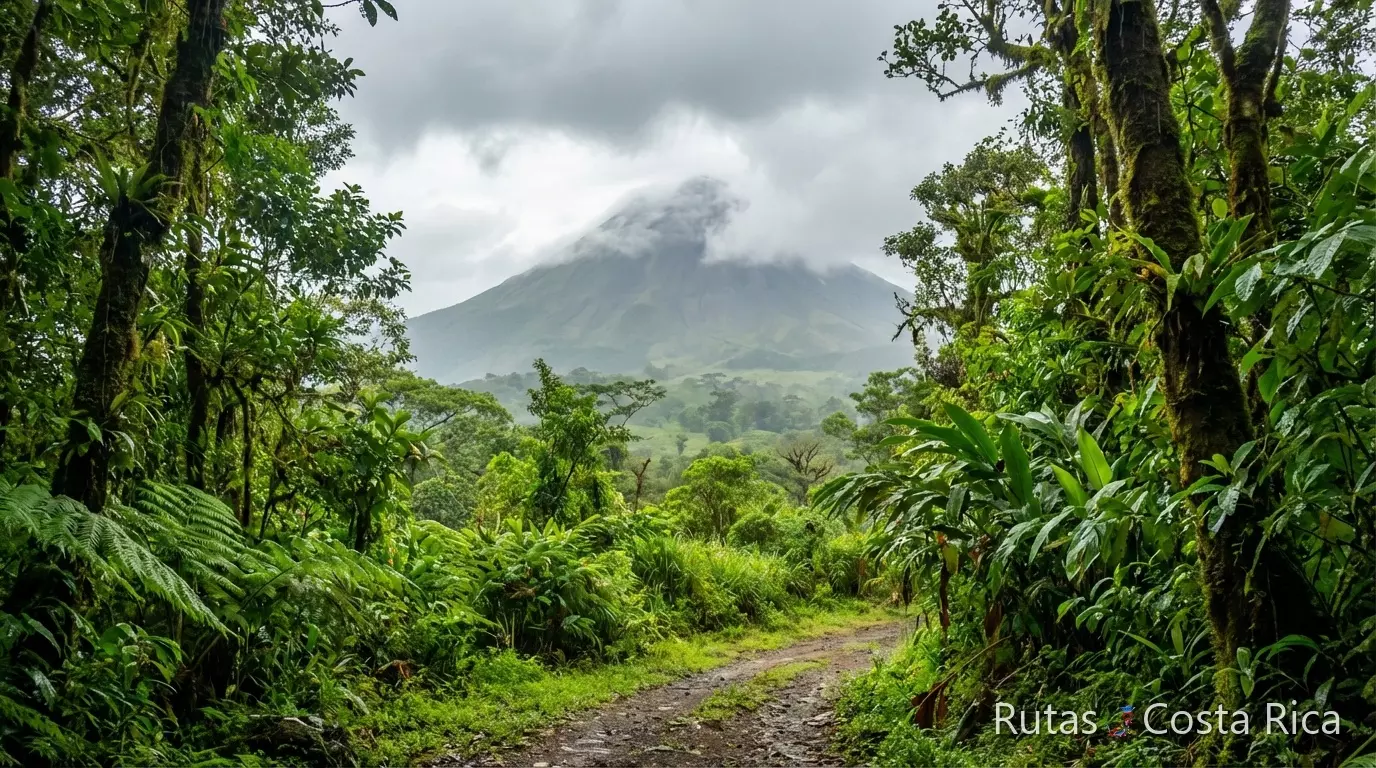 Viajar a Costa Rica en agosto y septiembre con paisaje verde y selva tropical Viajar a Costa Rica en agosto y septiembre con paisaje verde y selva tropical