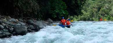  Rafting en Savegre o Rio Naranjo