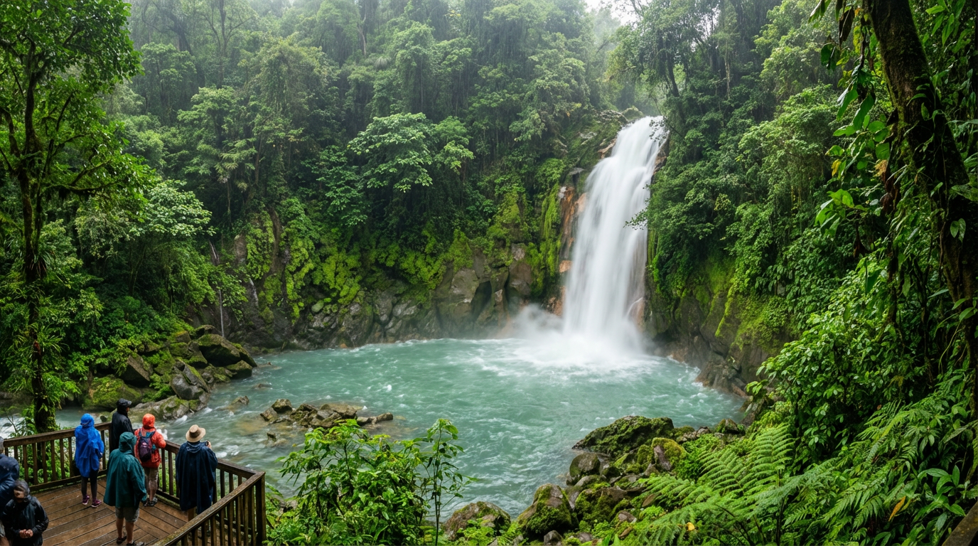 Viajar a Costa Rica en noviembre, paisaje de transición entre selva y mar